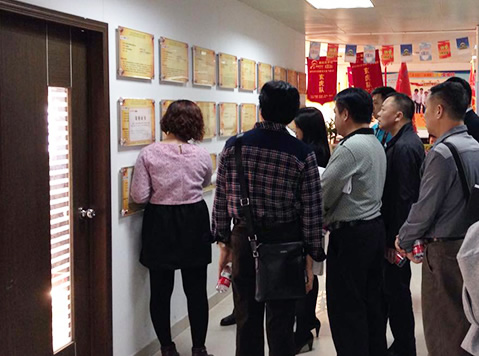 東莞莞城區(qū)區(qū)長(zhǎng)來司視察